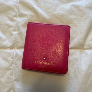 Pink Kate spade wallet